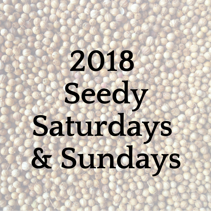 2018 Seedy Saturday & Sundays